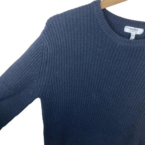 Reiss Jodie Knitted Wool Blend  Midi Dress - Picture 5 of 10